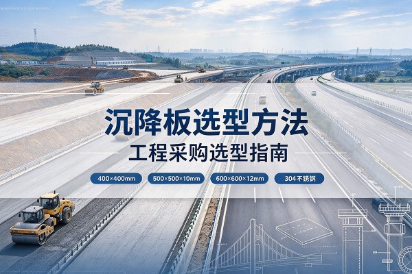 巴宜沉降板选择方法