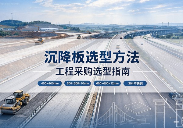 巴宜沉降板选择方法